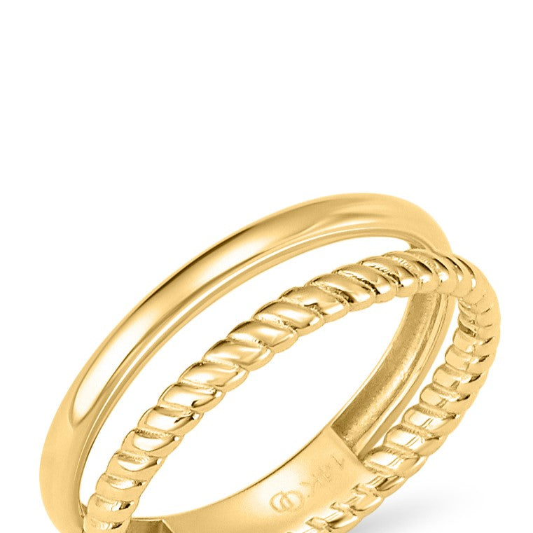 Alexia Double line Ring