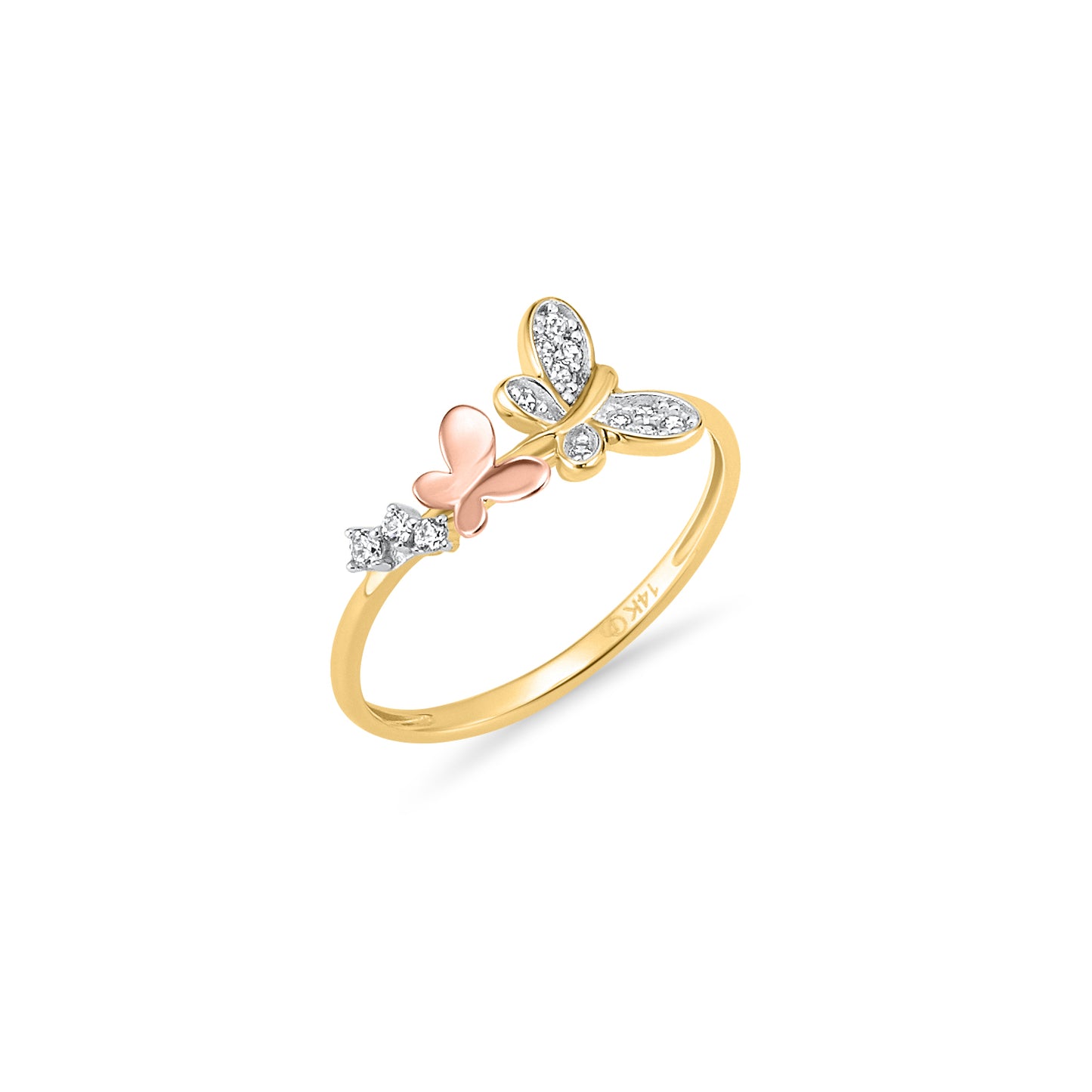 Anisa Multi-Butterfly Ring