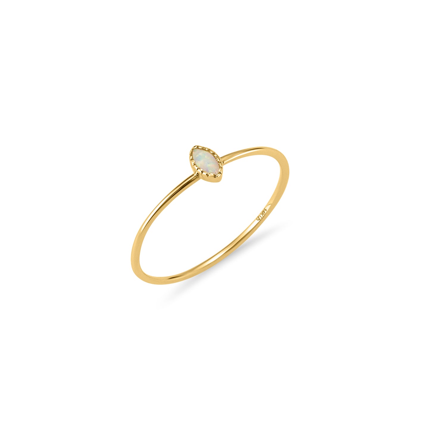 Rosetta Opal Ring