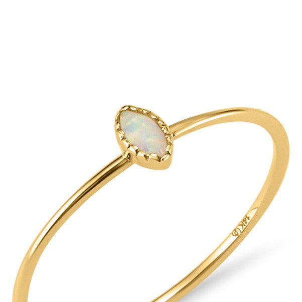 Rosetta Opal Ring