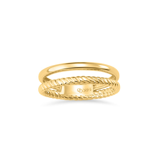 Alexia Double line Ring