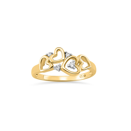 Jade Heart Ring